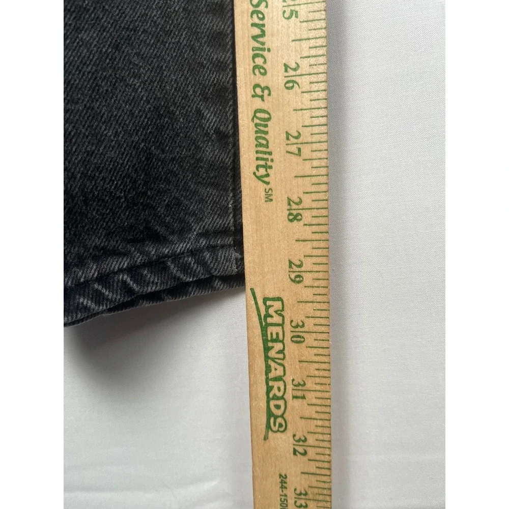 Wrangler Authentics Jeans Mens Relaxed Fit 46x32 96501CB Faded Black Made in USA